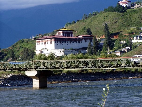 Bhutan Paro Dzong Bhutan Paro Dzong